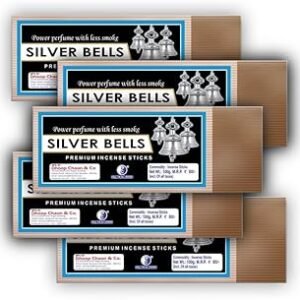 Dhoop Chaon Silver Bells Sticks (Pack of 5)