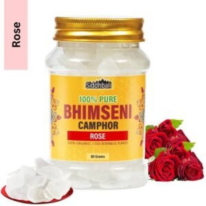 Siddhbali Rose Bhimseni Camphor